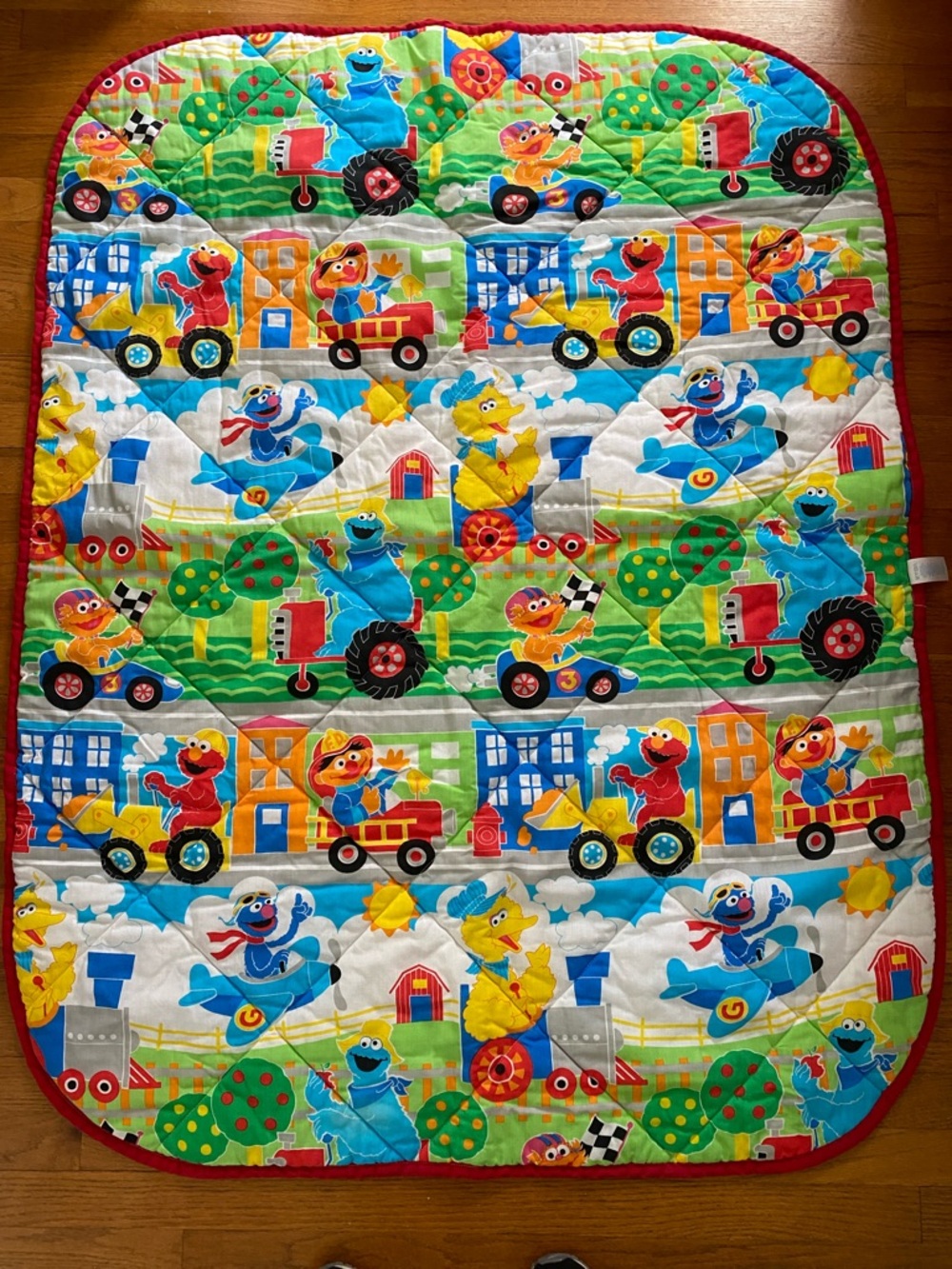 VTG Sesame Street Quilt